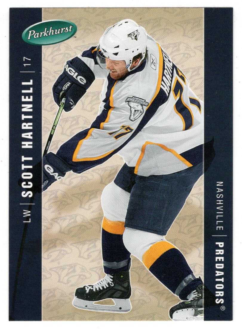 Scott Hartnell - Nashville Predators (NHL Hockey Card) 2005-06 Parkhurst # 275 Mint