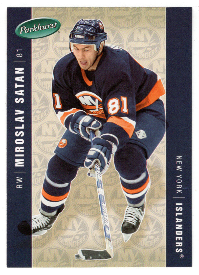 Miroslav Satan - New York Islanders (NHL Hockey Card) 2005-06 Parkhurst # 302 Mint