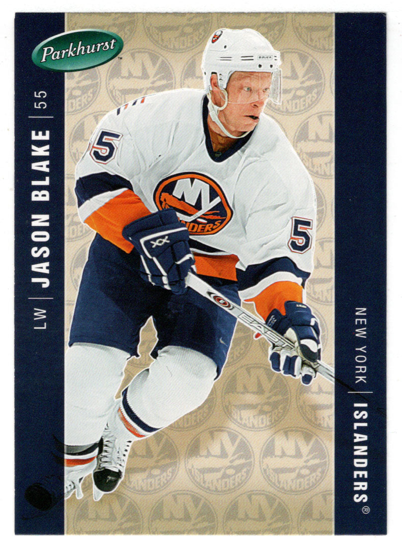 Jason Blake - New York Islanders (NHL Hockey Card) 2005-06 Parkhurst # 304 Mint
