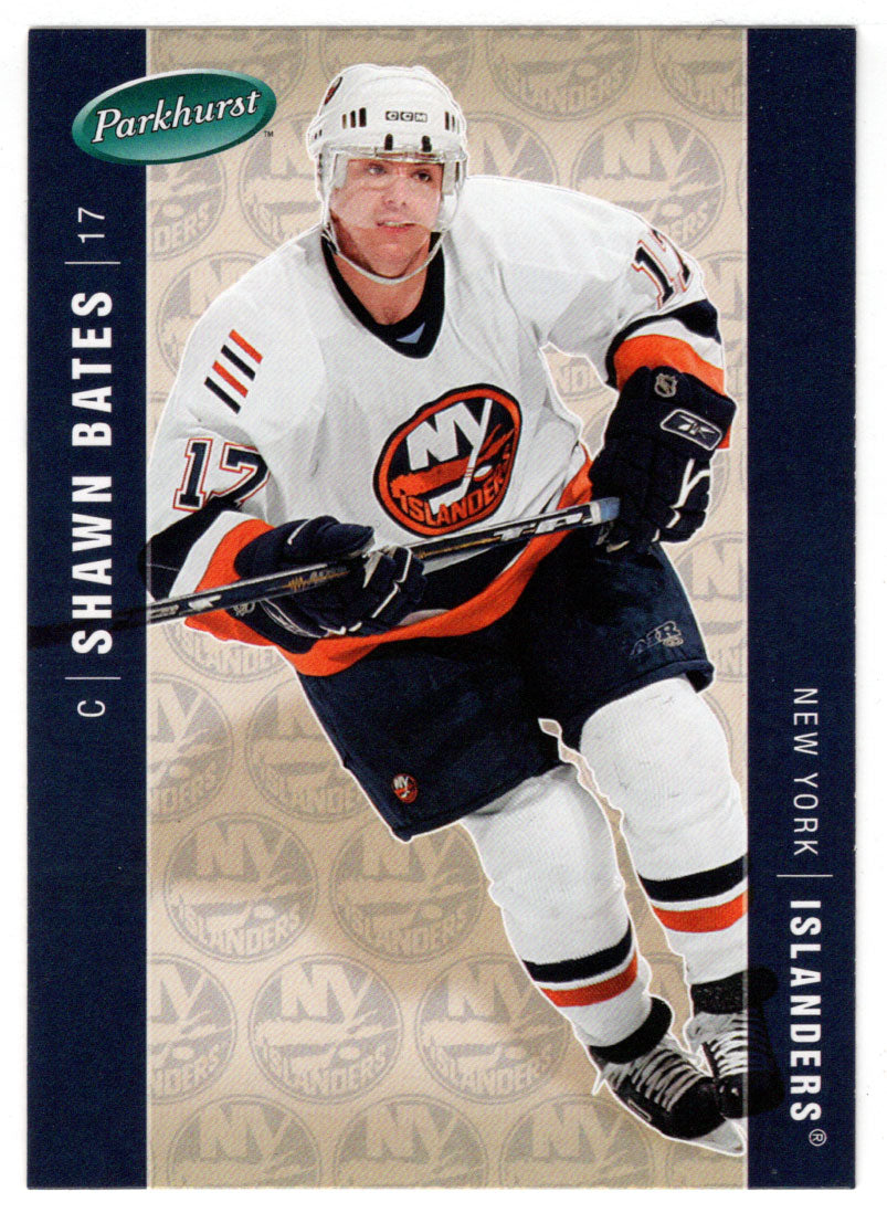 Shawn Bates - New York Islanders (NHL Hockey Card) 2005-06 Parkhurst # 315 Mint