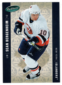Sean Bergenheim - New York Islanders (NHL Hockey Card) 2005-06 Parkhurst # 316 Mint