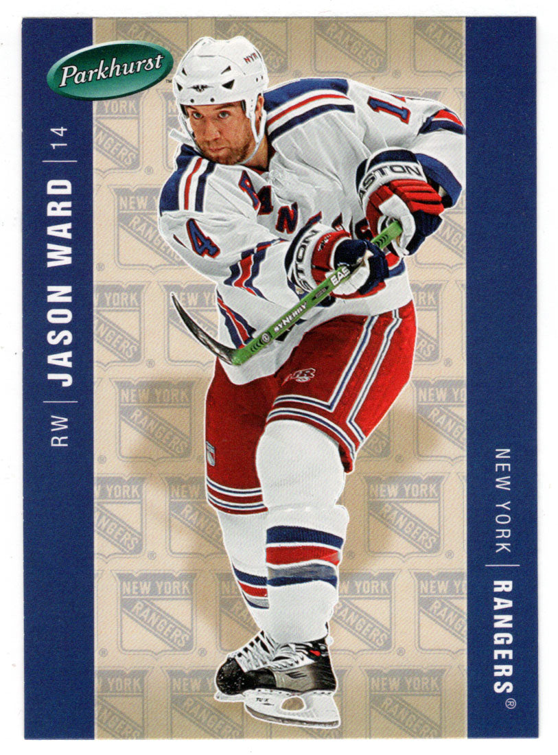Jason Ward - New York Rangers (NHL Hockey Card) 2005-06 Parkhurst # 324 Mint