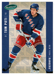 Tom Poti - New York Rangers (NHL Hockey Card) 2005-06 Parkhurst # 328 Mint