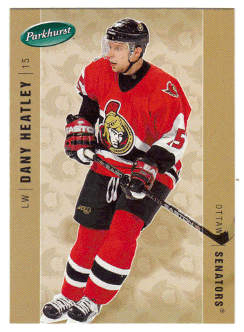 Dany Heatley - Ottawa Senators (NHL Hockey Card) 2005-06 Parkhurst # 335 Mint