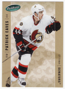 Patrick Eaves RC - Ottawa Senators (NHL Hockey Card) 2005-06 Parkhurst # 345 Mint