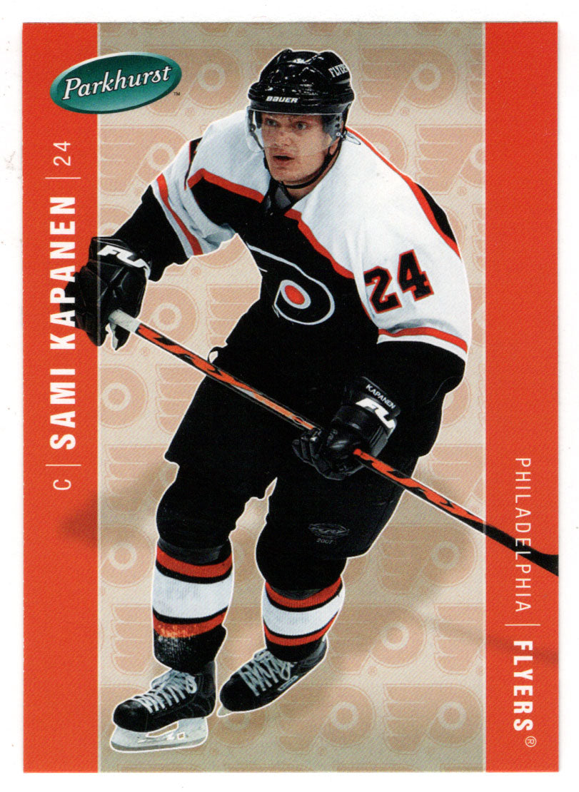 Sami Kapanen - Philadelphia Flyers (NHL Hockey Card) 2005-06 Parkhurst # 356 Mint