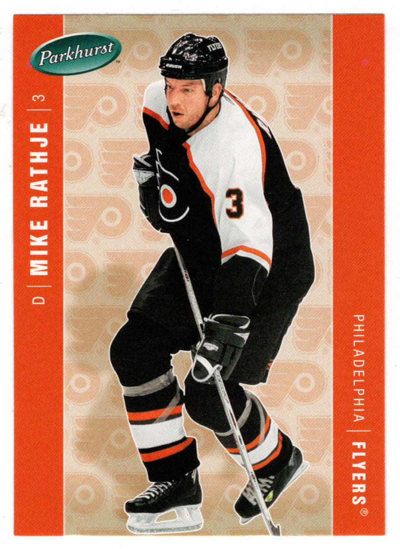 Mike Rathje - Philadelphia Flyers (NHL Hockey Card) 2005-06 Parkhurst # 358 Mint