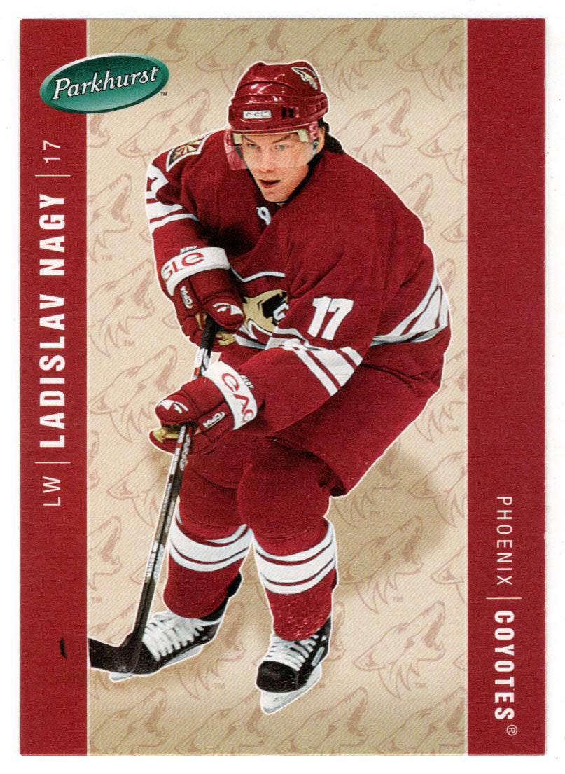 Ladislav Nagy - Phoenix Coyotes (NHL Hockey Card) 2005-06 Parkhurst # 368 Mint
