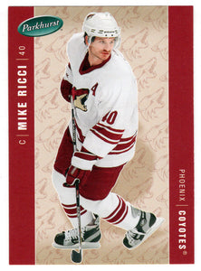 Mike Ricci - Phoenix Coyotes (NHL Hockey Card) 2005-06 Parkhurst # 380 Mint