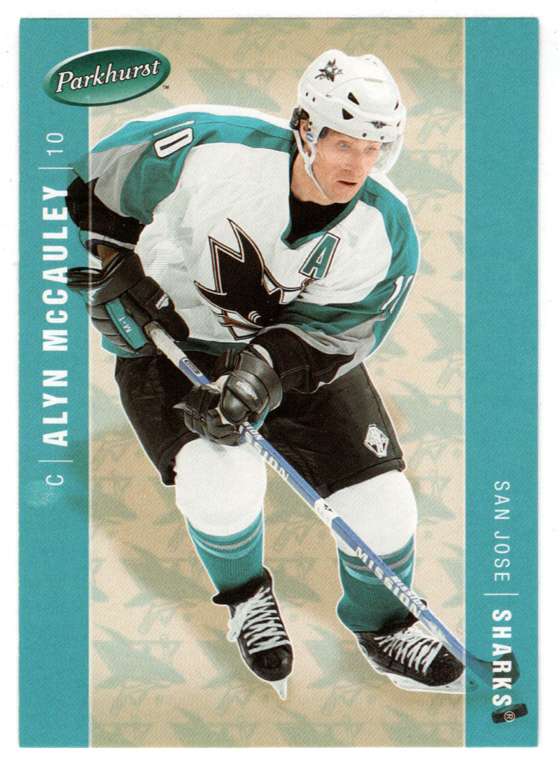 Alyn McCauley - San Jose Sharks (NHL Hockey Card) 2005-06 Parkhurst # 407 Mint