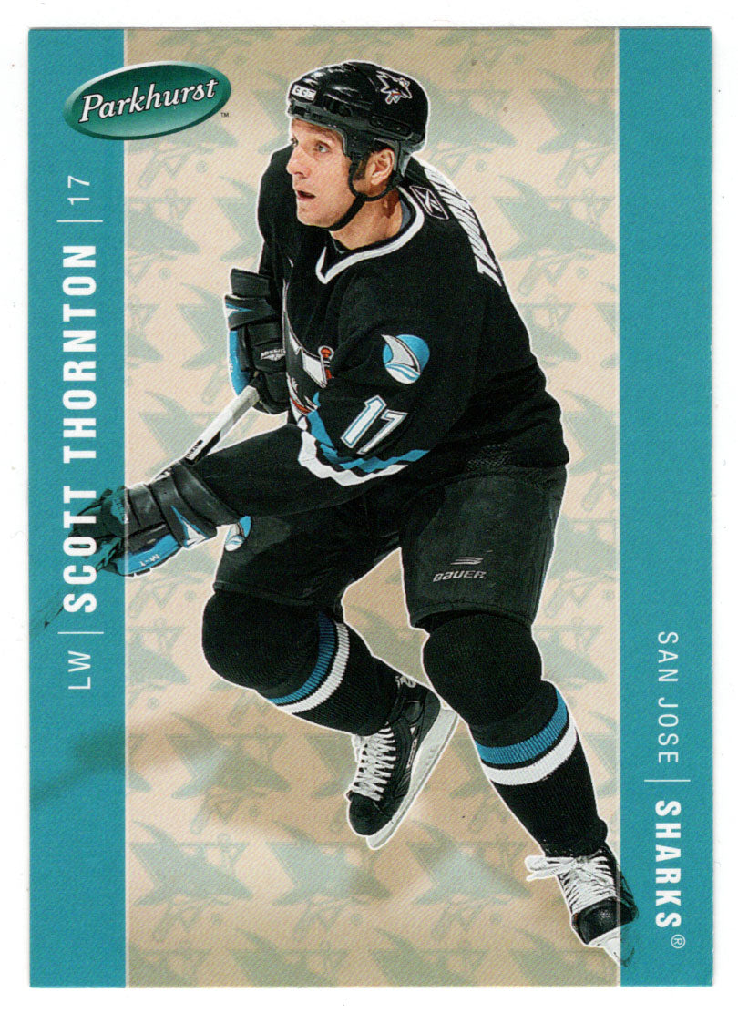 Scott Thornton - San Jose Sharks (NHL Hockey Card) 2005-06 Parkhurst # 408 Mint