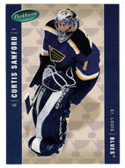 Curtis Sanford - St. Louis Blues (NHL Hockey Card) 2005-06 Parkhurst # 418 Mint