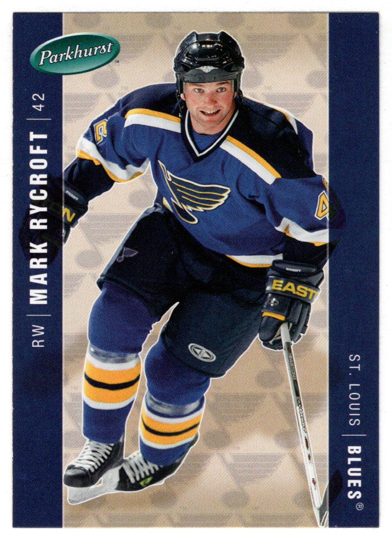 Mark Rycroft - St. Louis Blues (NHL Hockey Card) 2005-06 Parkhurst # 425 Mint
