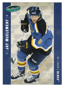 Jay McClement RC - St. Louis Blues (NHL Hockey Card) 2005-06 Parkhurst # 426 Mint