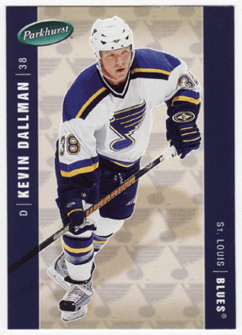 Kevin Dallman RC - St. Louis Blues (NHL Hockey Card) 2005-06 Parkhurst # 428 Mint