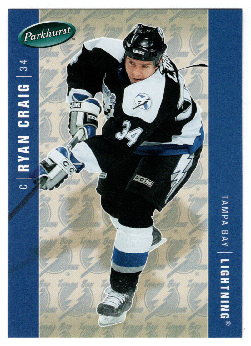 Ryan Craig RC - Tampa Bay Lightning (NHL Hockey Card) 2005-06 Parkhurst # 446 Mint
