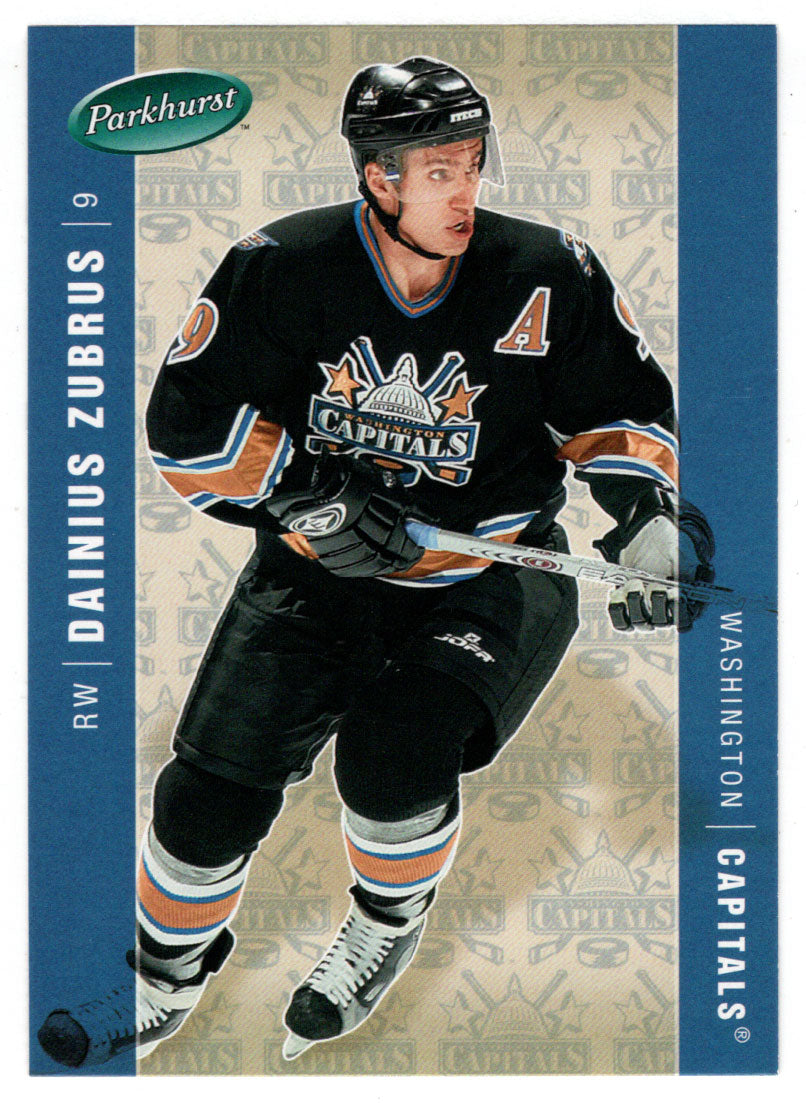 Dainius Zubrus - Washington Capitals (NHL Hockey Card) 2005-06 Parkhurst # 484 Mint