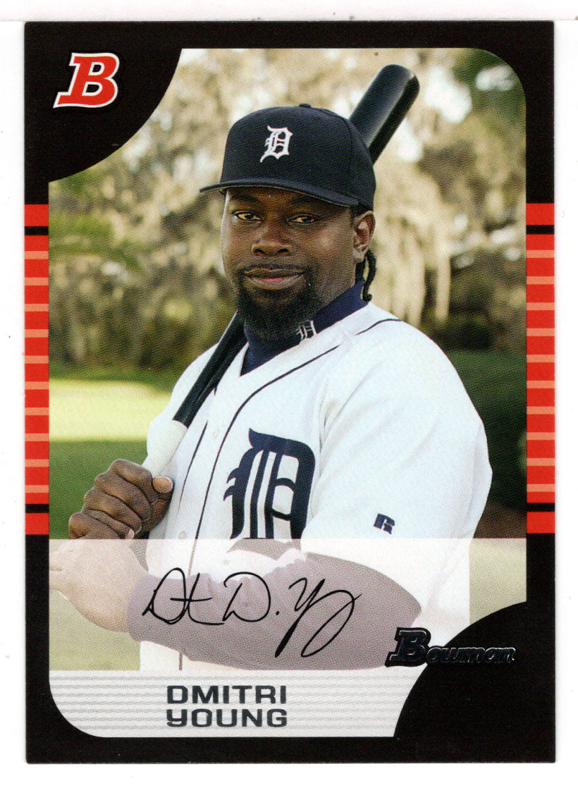 Dmitri Young - Detroit Tigers (MLB Baseball Card) 2005 Bowman # 4 Mint