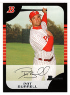 Pat Burrell - Philadelphia Phillies (MLB Baseball Card) 2005 Bowman # 8 Mint