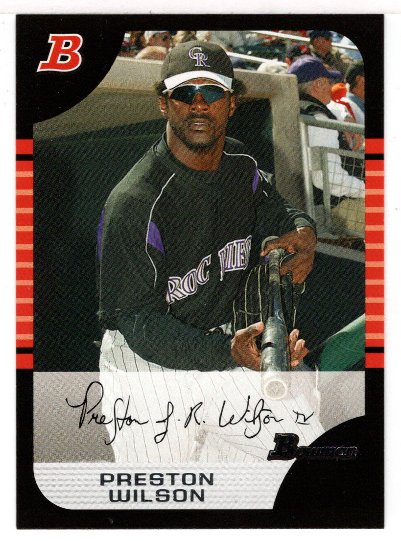 Preston Wilson - Colorado Rockies (MLB Baseball Card) 2005 Bowman # 21 Mint