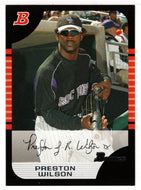 Preston Wilson - Colorado Rockies (MLB Baseball Card) 2005 Bowman # 21 Mint
