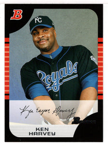 Ken Harvey - Kansas City Royals (MLB Baseball Card) 2005 Bowman # 29 Mint