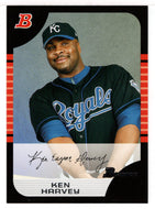 Ken Harvey - Kansas City Royals (MLB Baseball Card) 2005 Bowman # 29 Mint