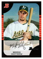 Mark Kotsay - Oakland Athletics (MLB Baseball Card) 2005 Bowman # 33 Mint