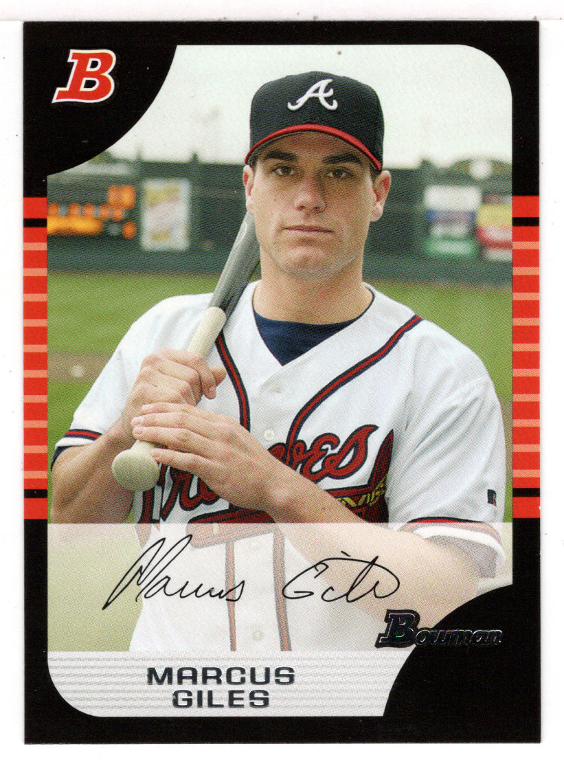 Marcus Giles - Atlanta Braves (MLB Baseball Card) 2005 Bowman # 37 Mint