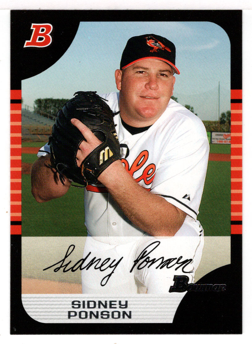 Sidney Ponson - Baltimore Orioles (MLB Baseball Card) 2005 Bowman # 39 Mint