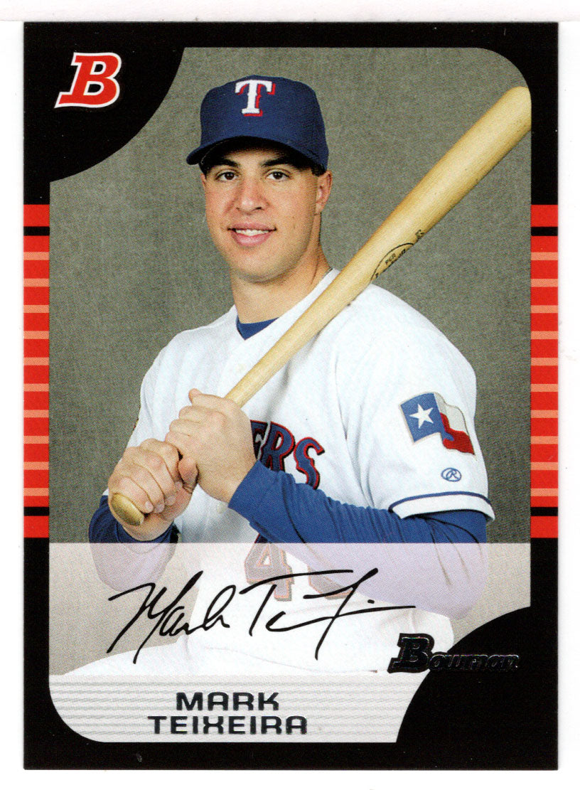 Mark Teixeira - Texas Rangers (MLB Baseball Card) 2005 Bowman # 43 Mint