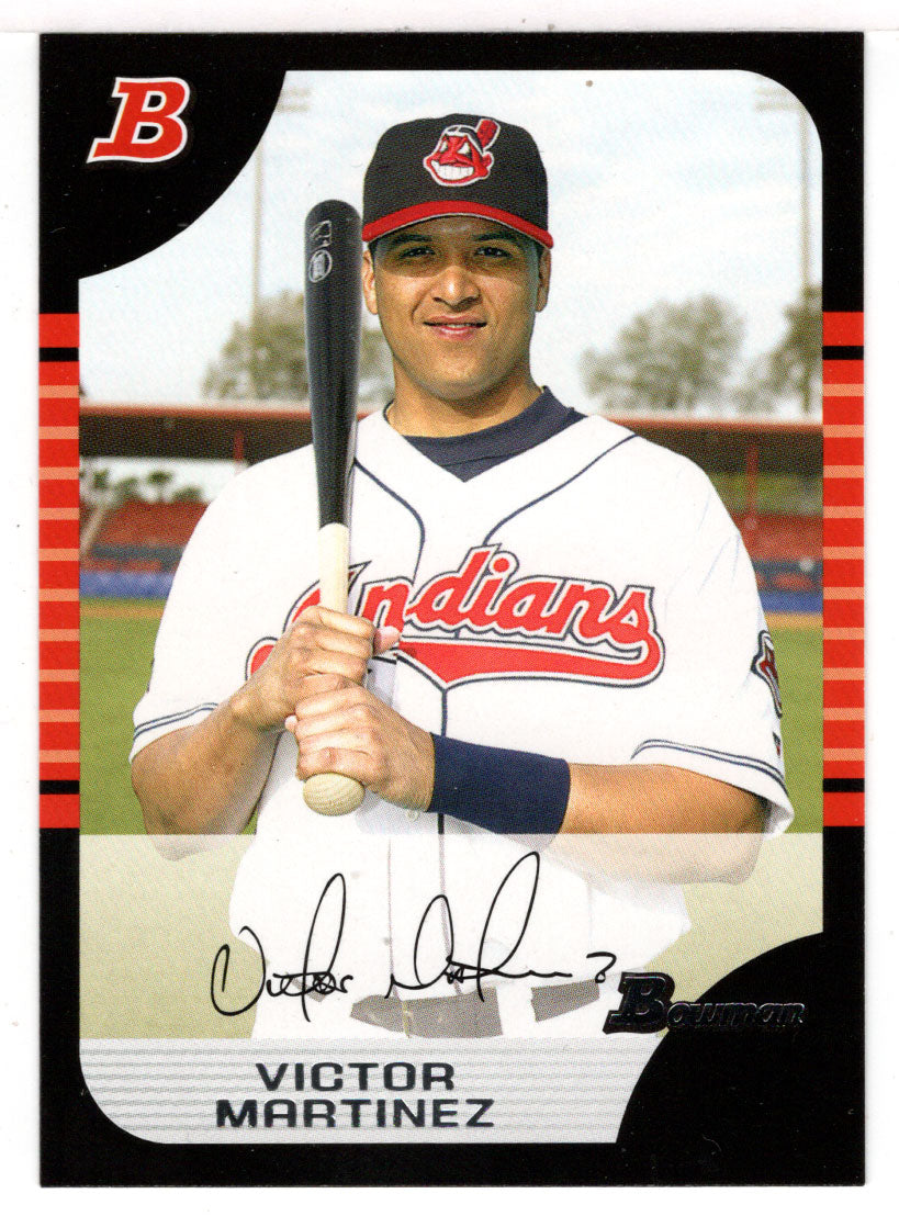 Victor Martinez - Cleveland Indians (MLB Baseball Card) 2005 Bowman # 46 Mint