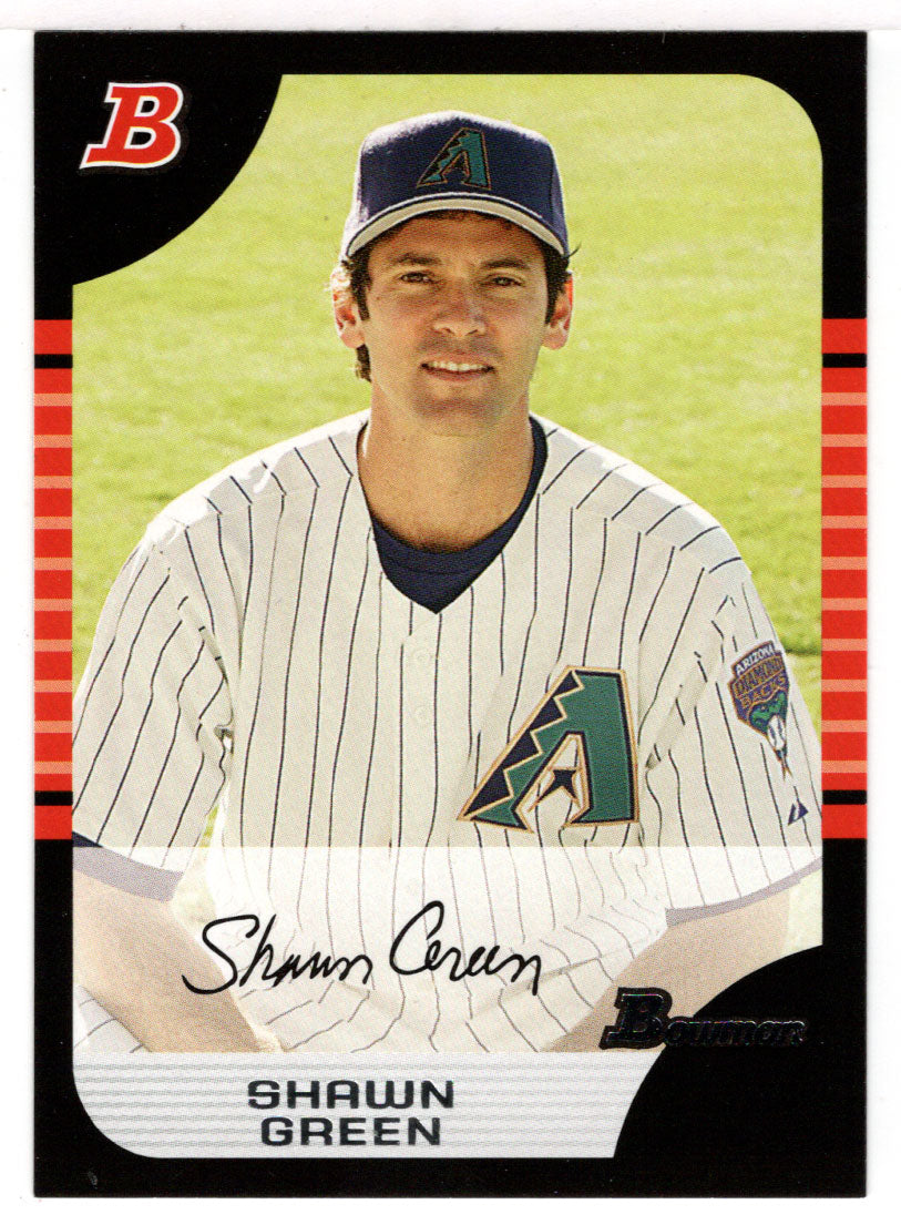 Shawn Green - Arizona Diamondbacks (MLB Baseball Card) 2005 Bowman # 4 –  PictureYourDreams