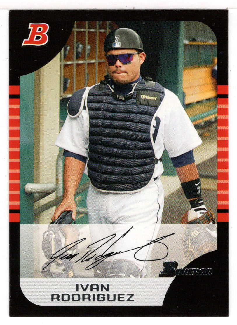 Ivan Rodriguez - Detroit Tigers (MLB Baseball Card) 2005 Bowman # 49 Mint