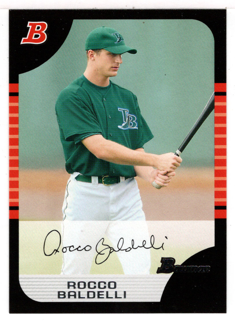 Rocco Baldelli - Tampa Bay Devil Rays (MLB Baseball Card) 2005 Bowman # 71 Mint