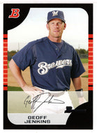 Geoff Jenkins - Milwaukee Brewers (MLB Baseball Card) 2005 Bowman # 96 Mint