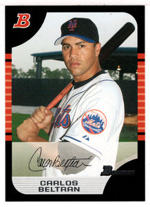 Carlos Beltran - New York Mets (MLB Baseball Card) 2005 Bowman # 125 Mint