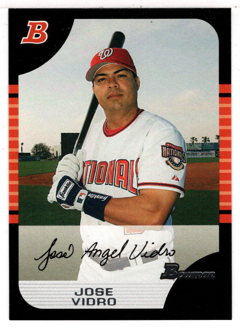 Jose Vidro - Washington Nationals (MLB Baseball Card) 2005 Bowman # 132 Mint
