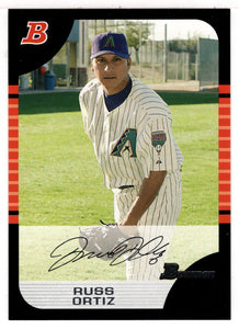 Russ Ortiz - Arizona Diamondbacks (MLB Baseball Card) 2005 Bowman # 134 Mint