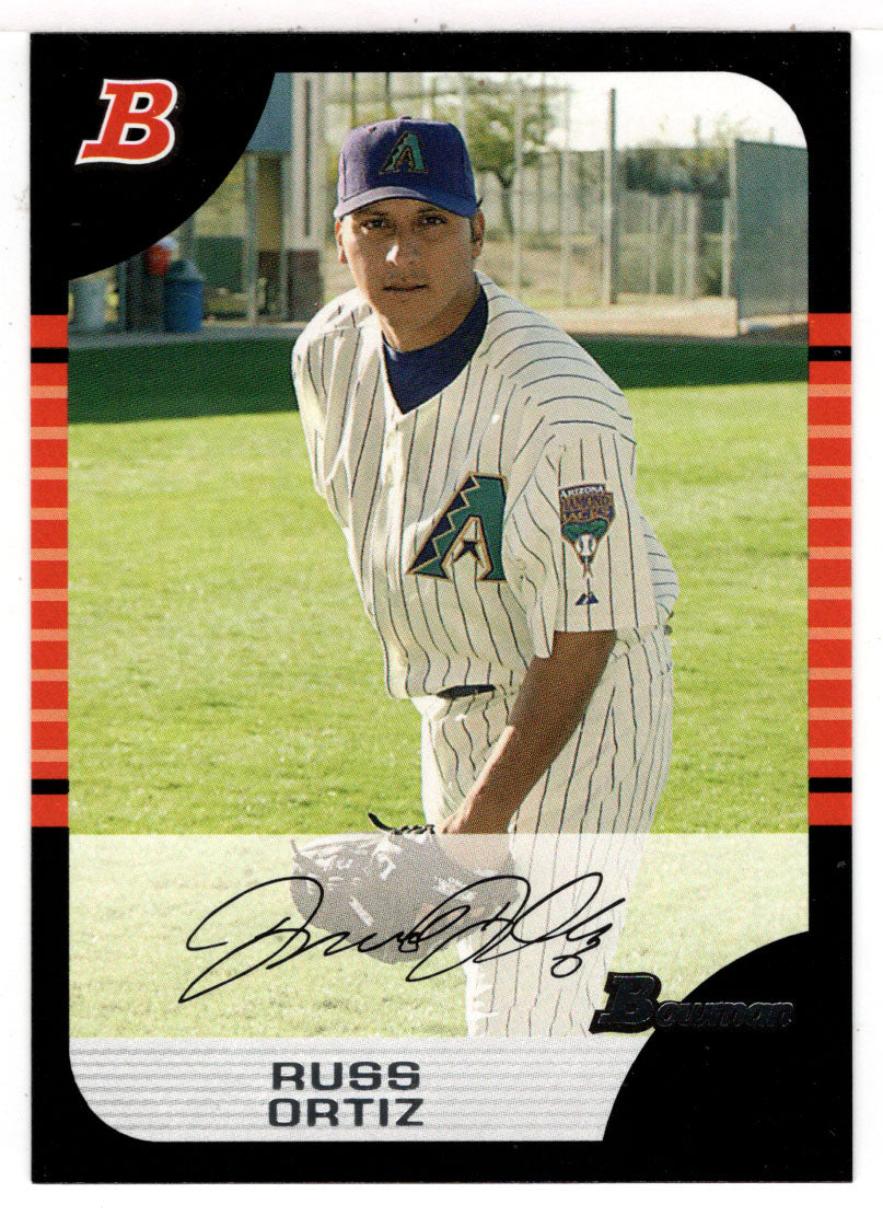 Russ Ortiz - Arizona Diamondbacks (MLB Baseball Card) 2005 Bowman # 134 Mint