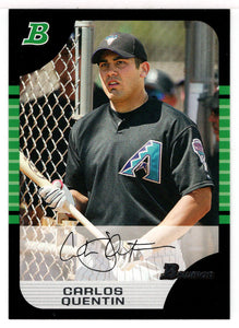 Carlos Quentin - Arizona Diamondbacks (MLB Baseball Card) 2005 Bowman # 142 Mint