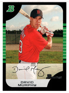 David Murphy - Boston Red Sox (MLB Baseball Card) 2005 Bowman # 153 Mint