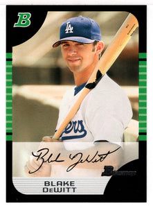 Blake DeWitt - Los Angeles Dodgers (MLB Baseball Card) 2005 Bowman # 159 Mint