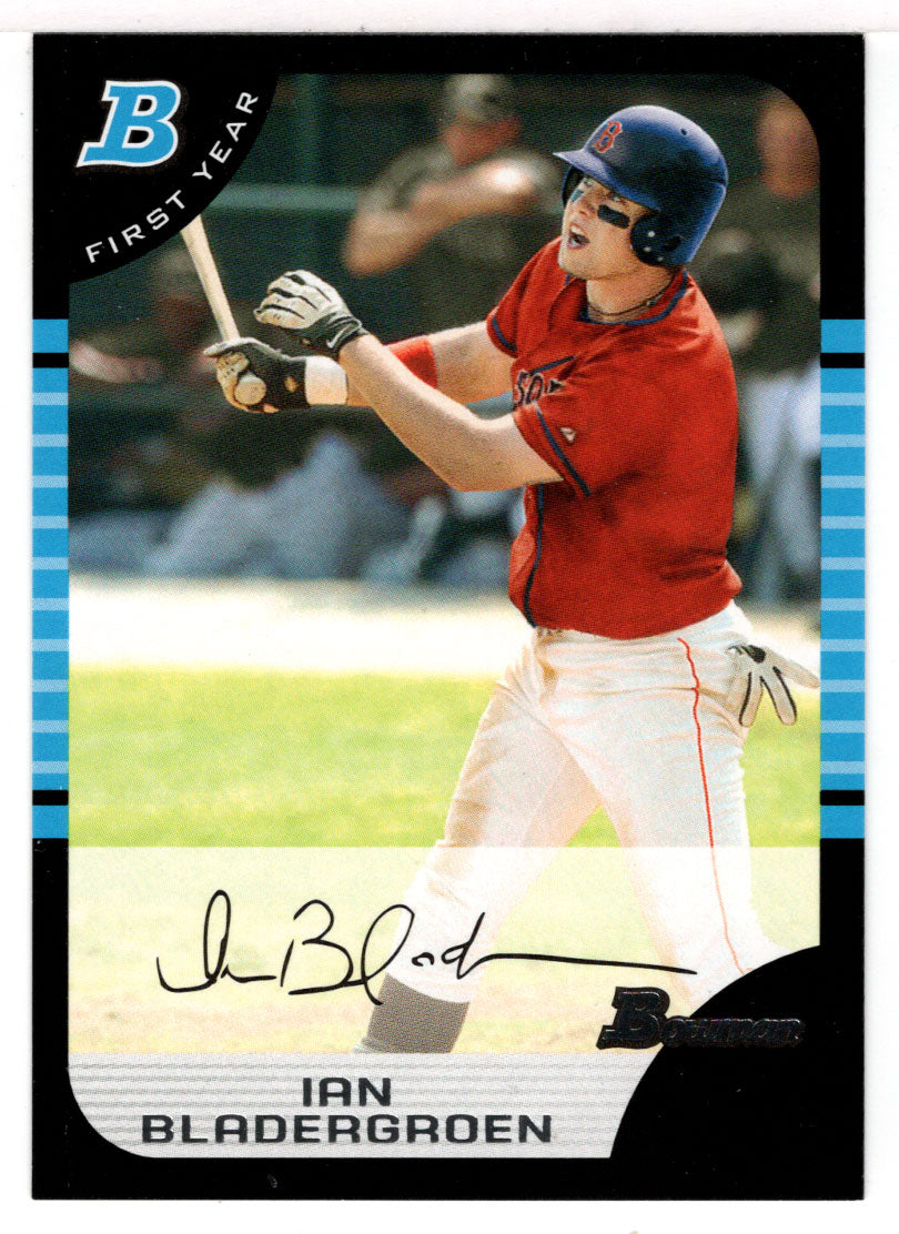 Ian Bladergroen RC - Boston Red Sox (MLB Baseball Card) 2005 Bowman # 185 Mint