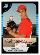 Scott Mathieson RC - Philadelphia Phillies (MLB Baseball Card) 2005 Bowman # 201 Mint