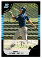 Matt Rogelstad RC - Seattle Mariners (MLB Baseball Card) 2005 Bowman # 204 Mint