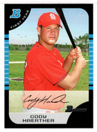 Cody Haerther RC - St. Louis Cardinals (MLB Baseball Card) 2005 Bowman # 212 Mint