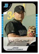 Jake Postlewait RC - Colorado Rockies (MLB Baseball Card) 2005 Bowman # 232 Mint