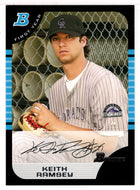 Keith Ramsey RC - Colorado Rockies (MLB Baseball Card) 2005 Bowman # 234 Mint