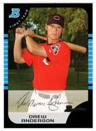 Drew Anderson RC - Cincinnati Reds (MLB Baseball Card) 2005 Bowman # 252 Mint